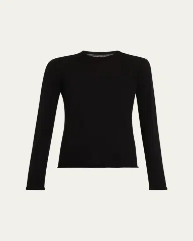 Majestic Filatures Machine Washable Cashmere Crewneck Pullover | Thumbnail 80