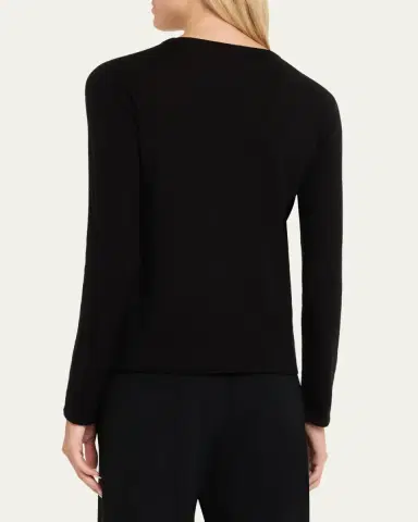 Majestic Filatures Machine Washable Cashmere Crewneck Pullover | Thumbnail 82