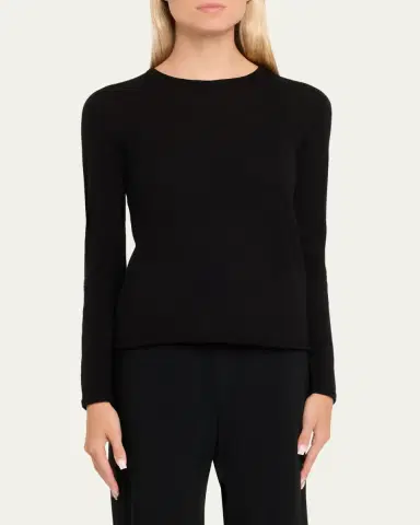 Majestic Filatures Machine Washable Cashmere Crewneck Pullover | Thumbnail 83