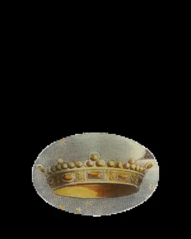 John Derian Crown Decorative Oval Tray | Thumbnail 2