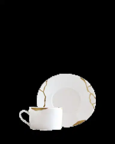 Bernardaud Kintsugi Tea Saucer (Only) | Thumbnail 2