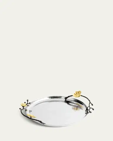 Michael Aram Gold Orchid Round Tray | Thumbnail 3