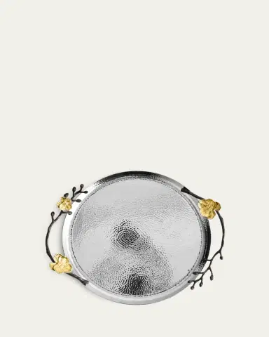 Michael Aram Gold Orchid Round Tray | Thumbnail 4