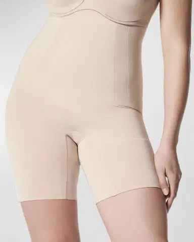 Spanx SPANXsculpt OnCore High-Waisted Mid-Thigh Shorts | Thumbnail 1