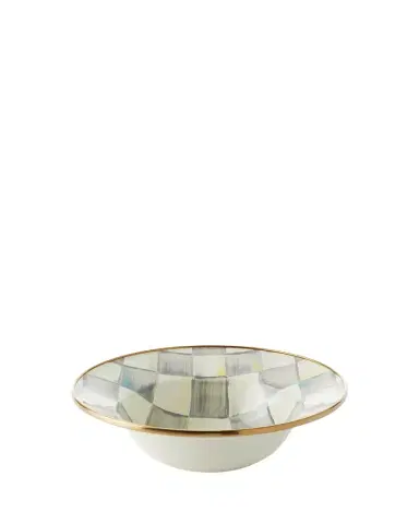 MacKenzie-Childs Sterling Check Breakfast Bowl | Thumbnail 1