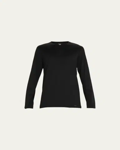 Hanro Men's Night & Day Long-Sleeve Shirt | Thumbnail 3