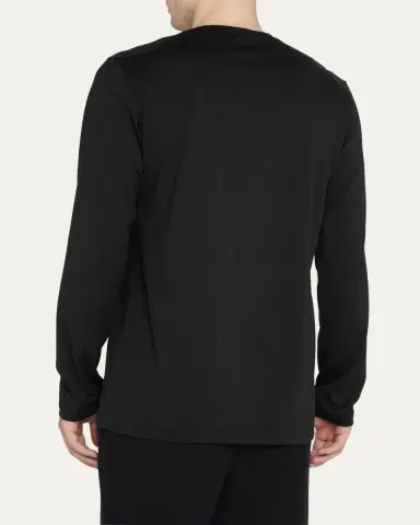 Hanro Men's Night & Day Long-Sleeve Shirt | Thumbnail 5