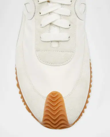 Loewe Men's Flow Runner 2.0 Nylon and Suede Sneakers | Thumbnail 5