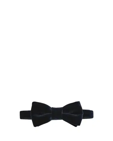 Charvet Men's Velvet Bow Tie | Thumbnail 1