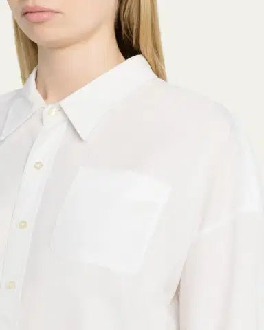 R13 Drop Neck Oxford Shirt | Thumbnail 5