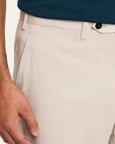 Kiton Men's Wool Twill Trousers | Thumbnail 5