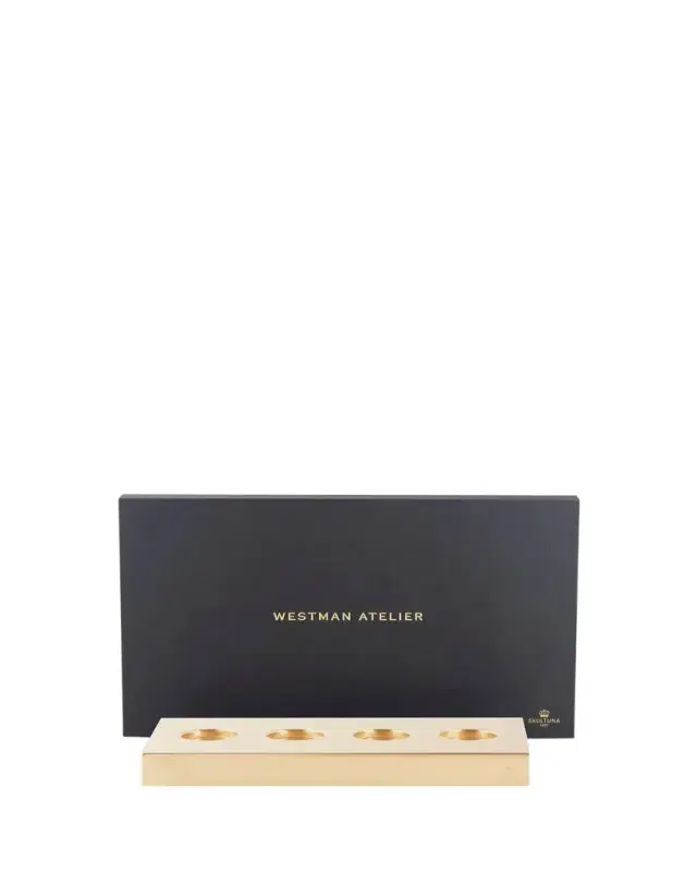 Guld Baggen Makeup Organizer Tray - Brass