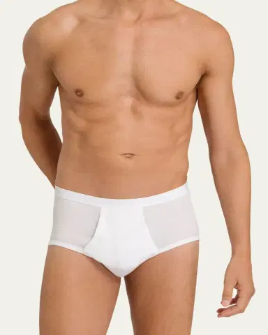 Hanro Men's Cotton Full Briefs | Thumbnail 2