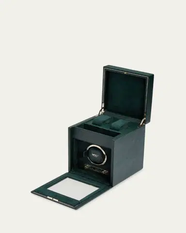 Wolf British Racing Single Watch Winder with Storage | Thumbnail 2 Wolf British Racing Single Watch Winder with Storage | Thumbnail 2