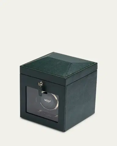 Wolf British Racing Single Watch Winder with Storage | Thumbnail 3 Wolf British Racing Single Watch Winder with Storage | Thumbnail 3