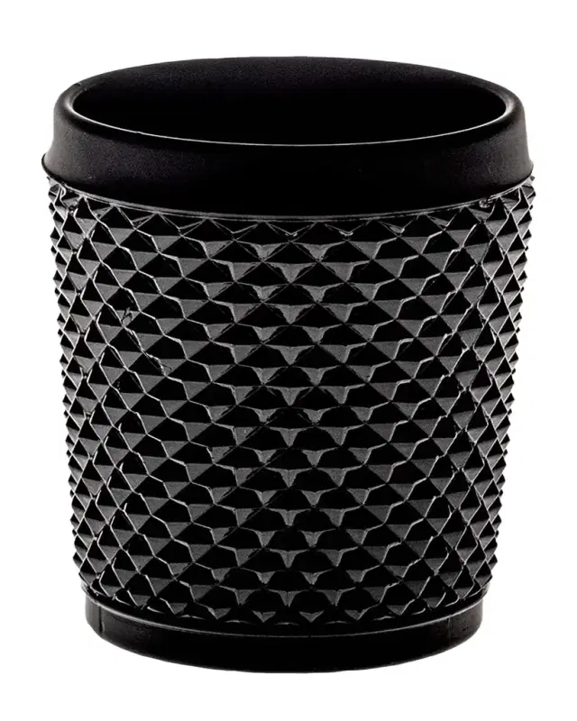 Vista Alegre Bicos Black Frost Lowball Glass