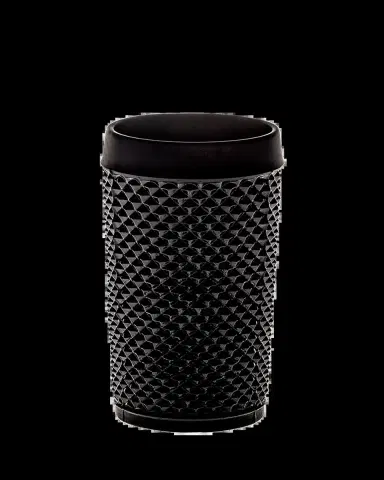Vista Alegre Bicos Black Frost Highball Glass | Thumbnail 2