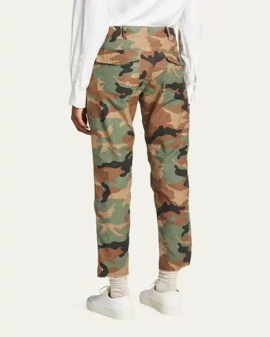 Nili Lotan Jenna Cropped Raw-Edge Pants | Thumbnail 11