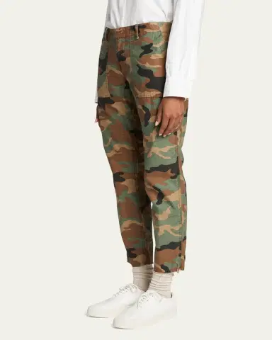 Nili Lotan Jenna Cropped Raw-Edge Pants | Thumbnail 12