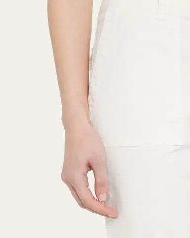 Nili Lotan Jenna Cropped Raw-Edge Pants | Thumbnail 9