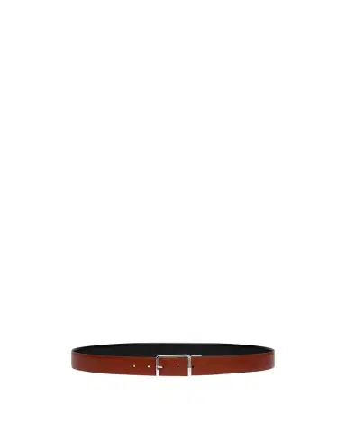 Santoni Men's Reversible Leather Belt | Thumbnail 1
