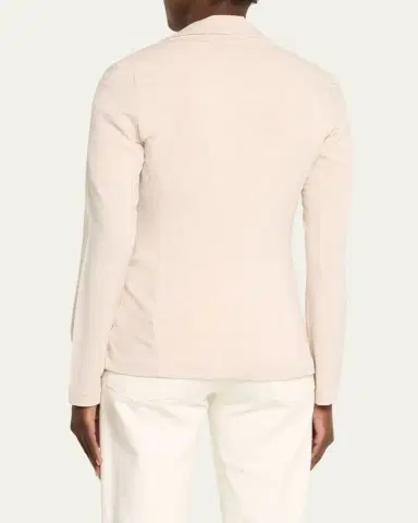 MAJESTIC FILATURES French Terry One-Button Blazer | Thumbnail 3