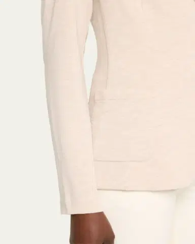 MAJESTIC FILATURES French Terry One-Button Blazer | Thumbnail 5