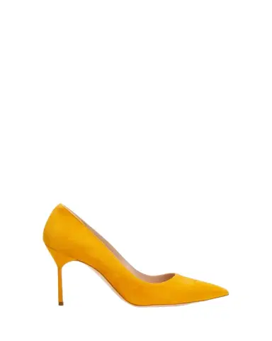 Manolo Blahnik BB 90mm Classic Suede Pumps | Thumbnail 1