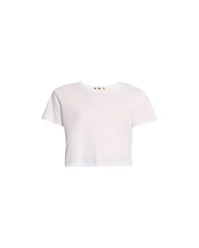 AMO Denim Babe Cropped Tee