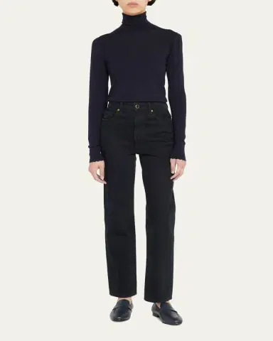 Bougeotte Flaneur Calfskin Penny Loafers | Thumbnail 3 Bougeotte Flaneur Calfskin Penny Loafers | Thumbnail 3
