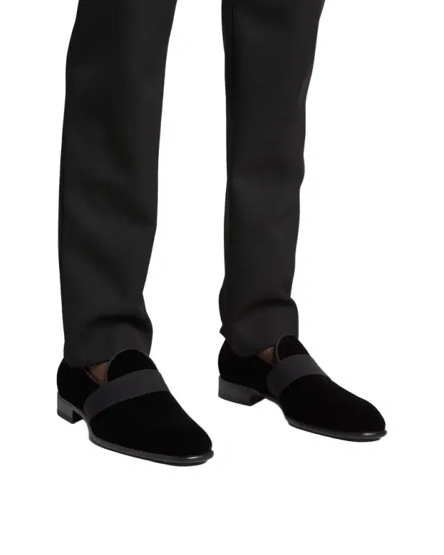 Men's Isomer Grosgrain Velvet Formal Loafers
