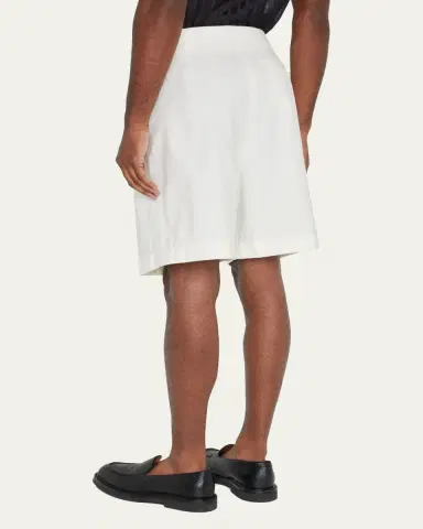 3.1 Phillip Lim Men's Pleated Self-Belt Tailored Shorts | Thumbnail 3