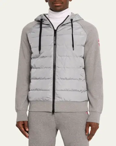 Canada Goose Men's Hybridge Huron Padded-Front Jacket | Thumbnail 8 Canada Goose Men's Hybridge Huron Padded-Front Jacket | Thumbnail 8