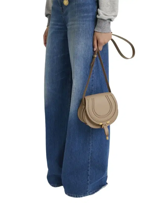 Chloe Marcie Small Crossbody Bag in Grained Calfskin