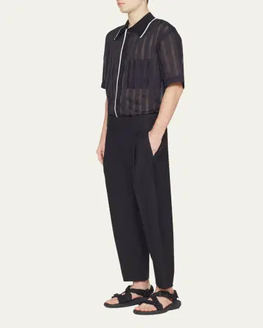 3.1 Phillip Lim Men's Double-Pleated Pants | Thumbnail 4 3.1 Phillip Lim Men's Double-Pleated Pants | Thumbnail 4