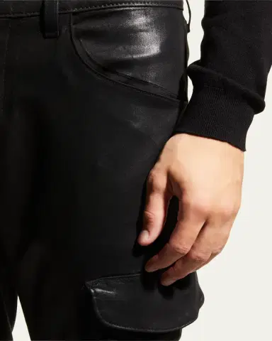 Monfrère Men's Preston Coated Denim Cargo Pants | Thumbnail 5 Monfrère Men's Preston Coated Denim Cargo Pants | Thumbnail 5