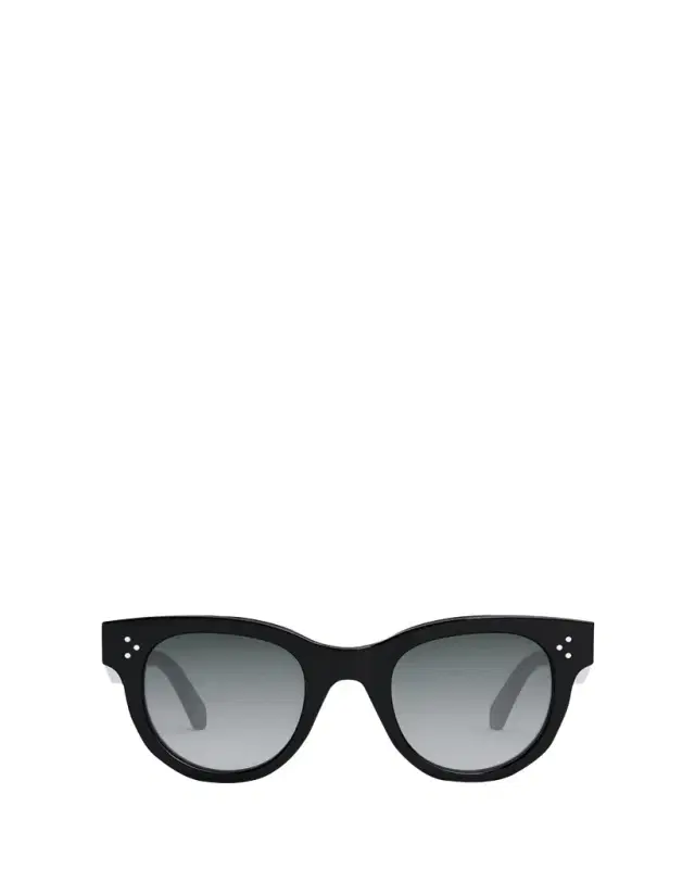 CELINE Tortoiseshell Acetate Cat-Eye Sunglasses