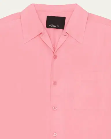 3.1 Phillip Lim Men's Semi-Sheer Sport Shirt | Thumbnail 5