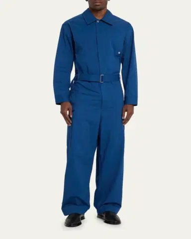 3.1 Phillip Lim Men's Relaxed Belted Jumpsuit | Thumbnail 2 3.1 Phillip Lim Men's Relaxed Belted Jumpsuit | Thumbnail 2