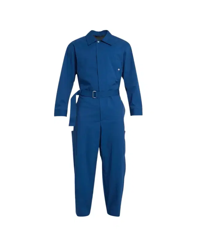 3.1 Phillip Lim Men's Relaxed Belted Jumpsuit