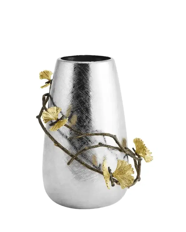 Butterfly Ginkgo Large Vase