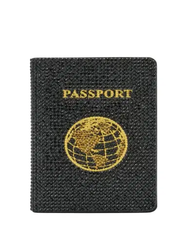 Judith Leiber Couture Allover Crystal Passport Holder | Thumbnail 1 Judith Leiber Couture Allover Crystal Passport Holder | Thumbnail 1