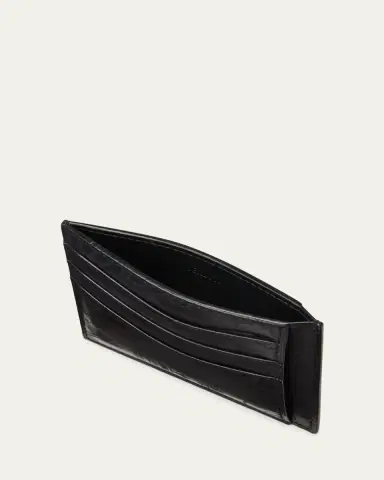 Berluti Men's Bambou Tetris Scritto Leather Card Holder | Thumbnail 4 Berluti Men's Bambou Tetris Scritto Leather Card Holder | Thumbnail 4