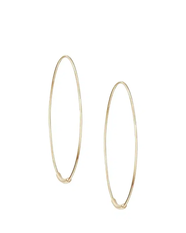 Lana 14K Gold Small Magic Hoop Earrings