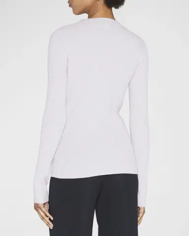 Giorgio Armani Cashmere Ribbed Knit Sweater | Thumbnail 2