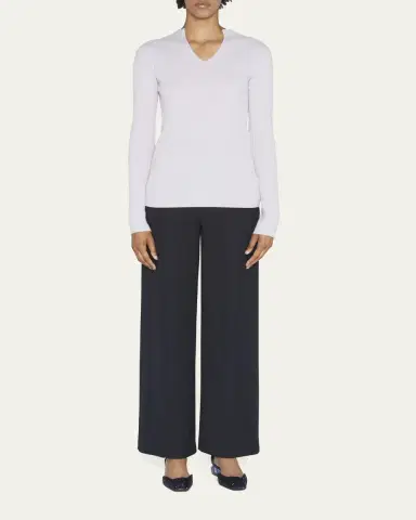 Giorgio Armani Cashmere Ribbed Knit Sweater | Thumbnail 6