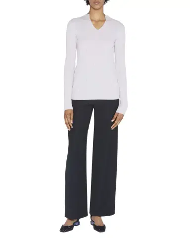 Giorgio Armani Cashmere Ribbed Knit Sweater | Thumbnail 1