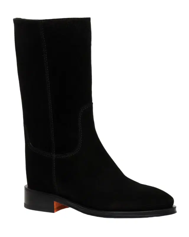 Fleeces Suede Tall Ranch Boots