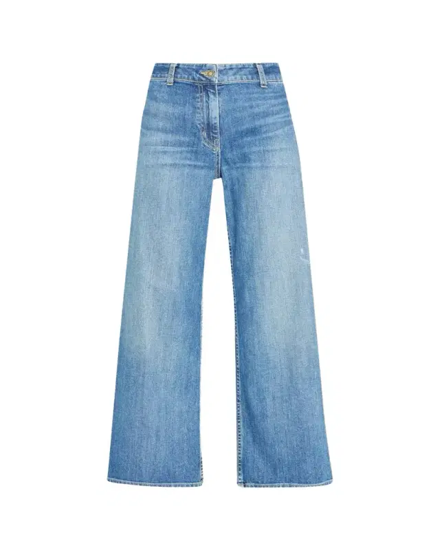 Nili Lotan Megan Wide-Leg Jeans