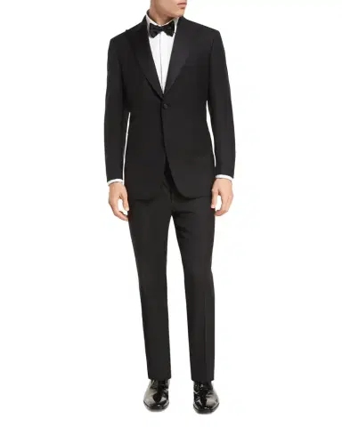 Brioni Two-Piece Wool Tuxedo Suit | Thumbnail 1 Brioni Two-Piece Wool Tuxedo Suit | Thumbnail 1